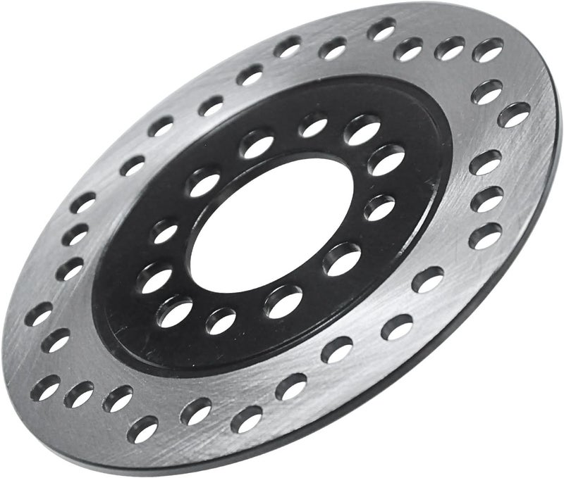 HOLATO 160mm 6.3" Rear Brake Disc Rotor Plate for 50cc 70cc 90cc 110cc 125cc Tao Tao Coolster Roketa Kazuma Baja BMS Jetmoto SUNL 4-Stroke Chinese Four Wheeler Quad Kids ATV Go Kart Parts Heavy duty - Image 5